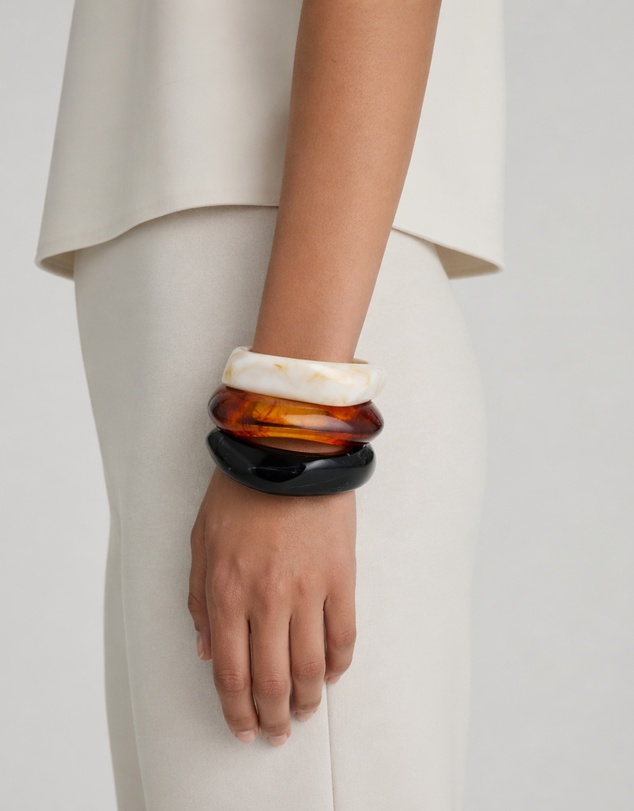 Izoa - Blaze Bangle Stack