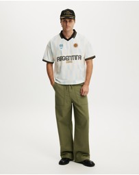 Cotton On - Cropped Sports Jersey