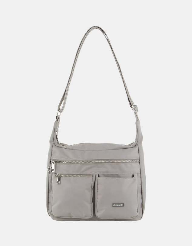 Pierre Cardin - Pierre Cardin Nylon Anti-Theft Cross Body Bag