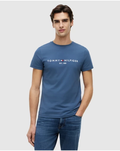 Tommy Hilfiger - Slim Fit Organic Cotton T-Shirt