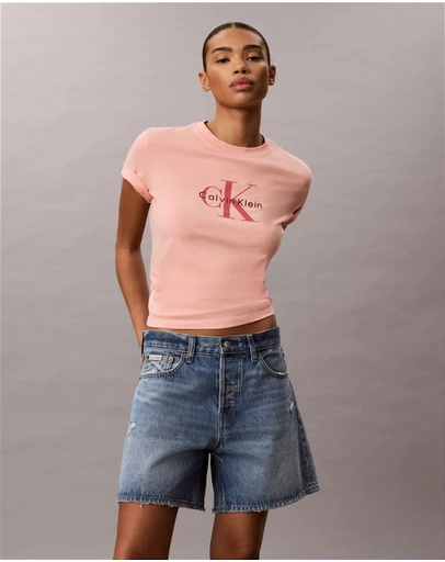 Calvin Klein Jeans - Acid Wash Monologo Tee