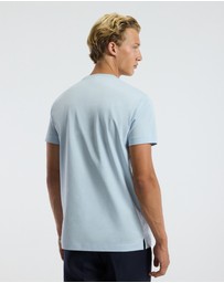 Calibre - Mercerised Crew T-shirt Pale Blue