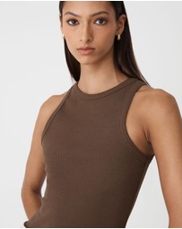 Forcast - Devon Cotton Singlet