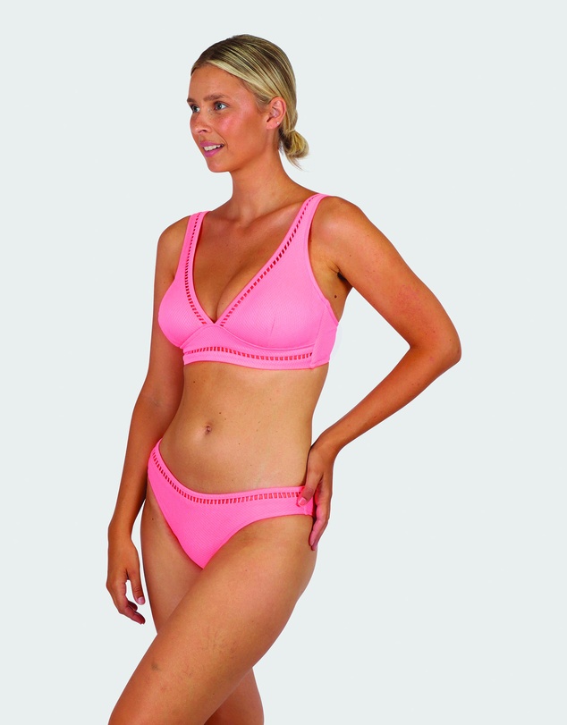 Baku Swimwear - Rococco D/DD Cup Longline Bikini Bra Top
