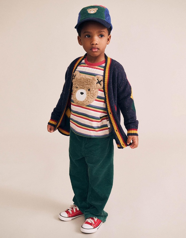 Huxbaby - Vintage Stripe Huxbear Top - Babies