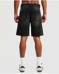 Cotton On - Baggy Denim Shorts