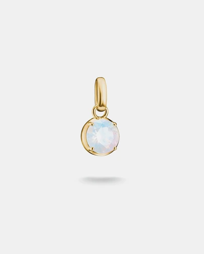THOMAS SABO - Gold-Plated June Birthstone Charm