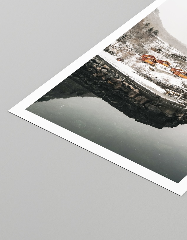 LEGGERA - Hygge Winter Cabin Print