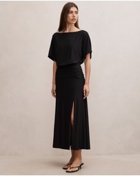Forever New - Parker Draped Jersey Midi Dress