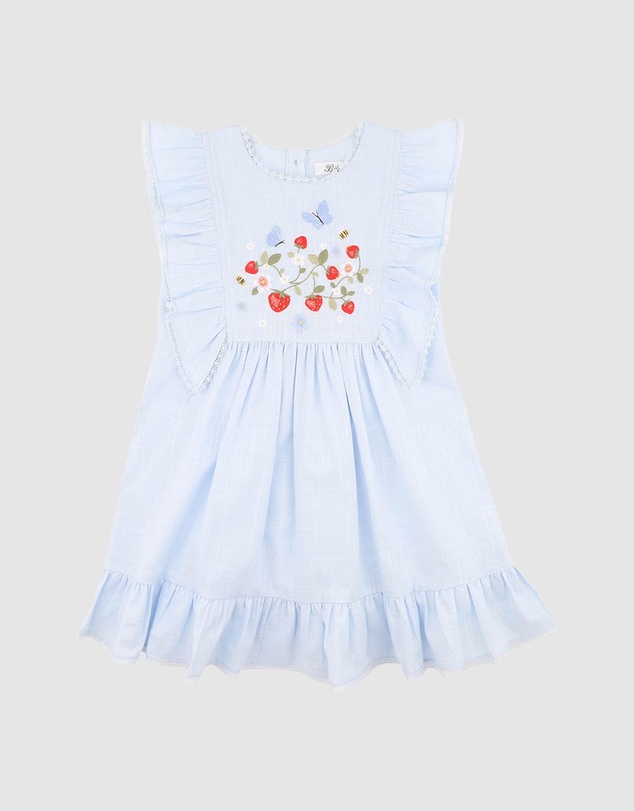 Bebe by Minihaha - Poppy Emb. Yoke Dress - Kids