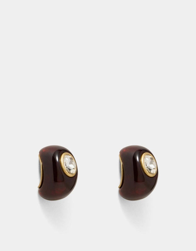 MIMCO - Destined Resin Hoop Earrings