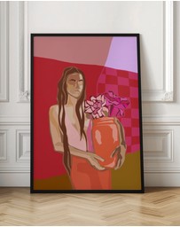 Olive et Oriel - KH Studio - Too Young by Karla Hyman Art Print