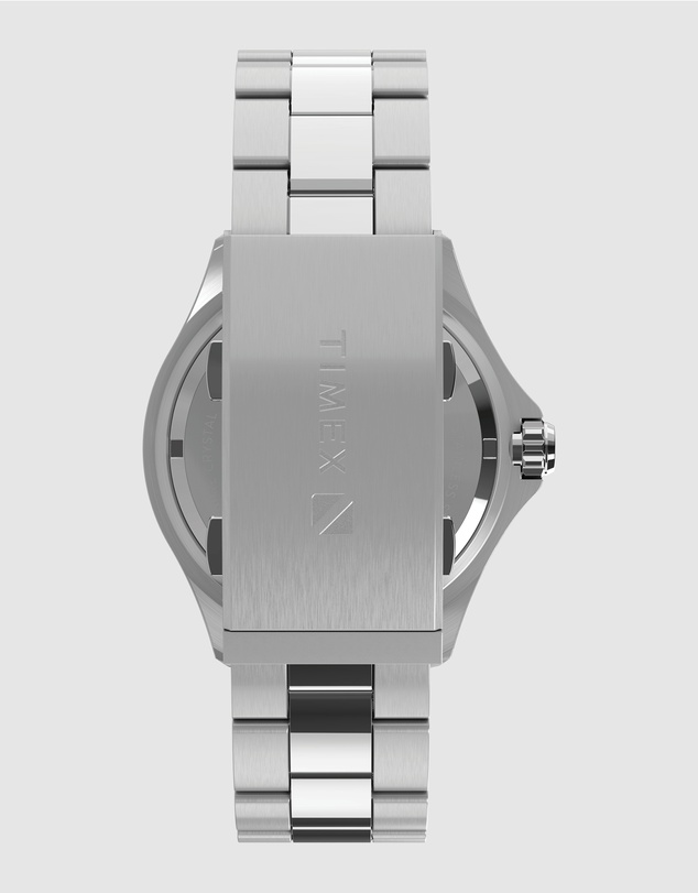 TIMEX - Deepwater Meridian 200 44mm Stainless Steel Bracelet Watch