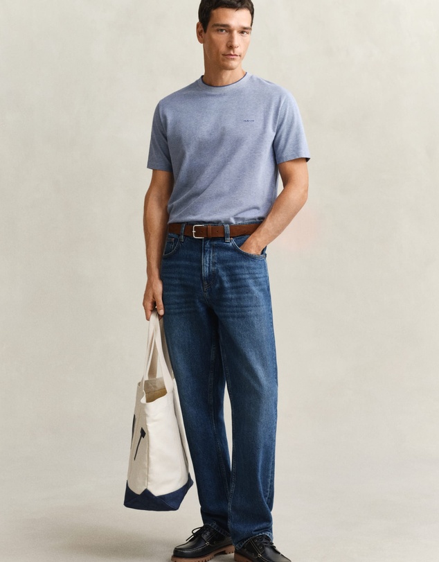 Gant - 2 Tone Pique T-Shirt