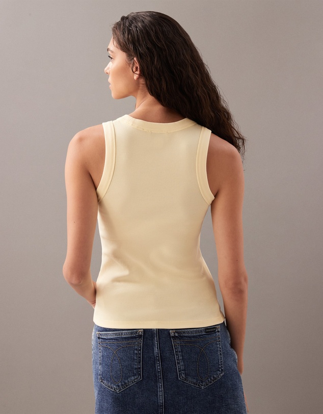 Calvin Klein Jeans - Monologo Rib Tank Top