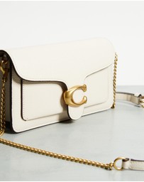 Coach - Polished Pebble Tabby Chain Clutch