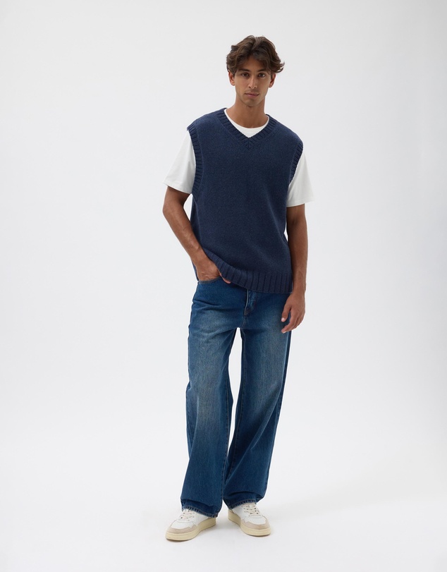 AERE - V-Neck Wool Vest
