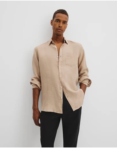 Country Road - Organically Grown Linen Regular Fit Shirt