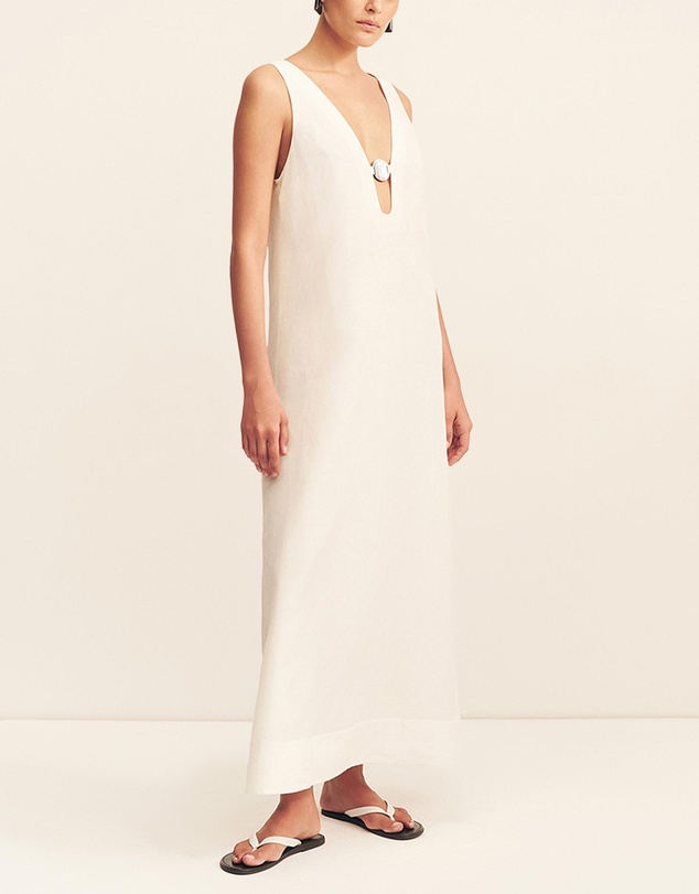 Shona Joy - Paloma Plunged Maxi Dress