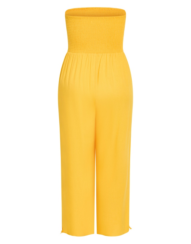 City Chic - Ally Strapless Jumpsuit