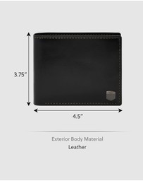 Fossil - Hayes Black Wallet