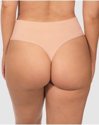 B Free Intimate Apparel - Seamless Cotton High Waist G String