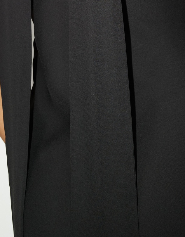 Dazie - Esme Chiffon Neck Scarf Midi Dress