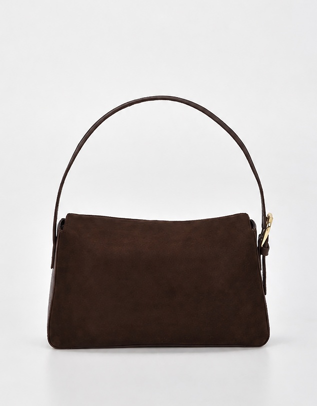 Cobb & Co - Portsea Suede Leather Shoulder Bag