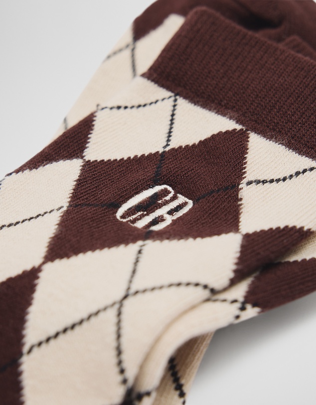 Country Road - Argyle 3/4 Crew Sock