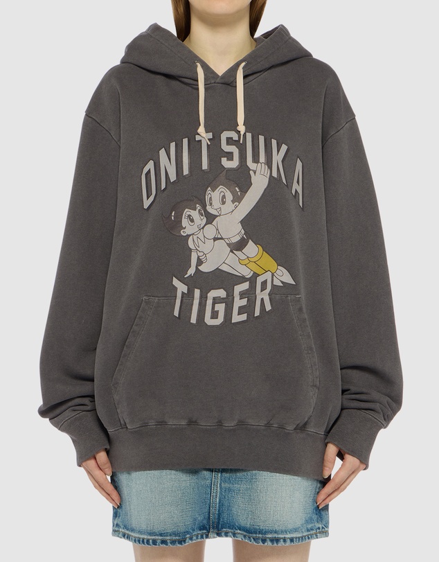 Onitsuka Tiger - Washed Sweat Hoodie - Unisex