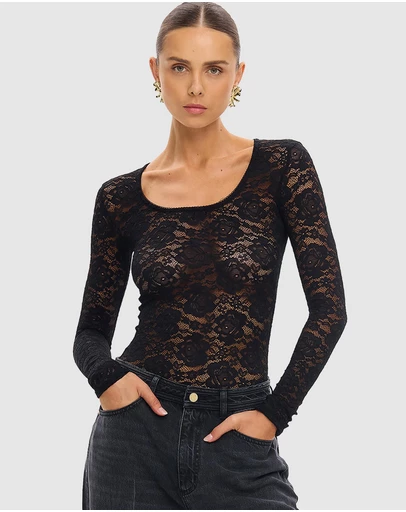 KIVARI - Bonnie Lace Bodysuit