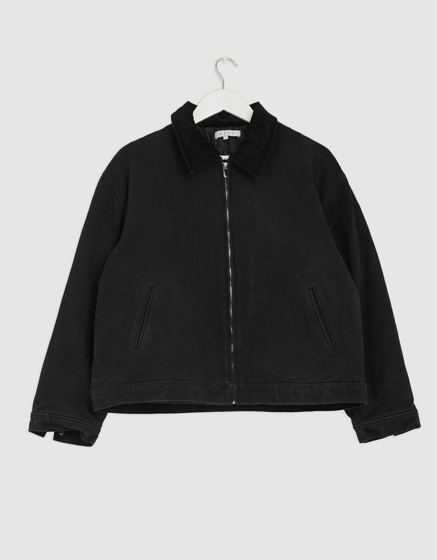 Revibe - Repaired AERE Canvas Workwear Jacket - International-L