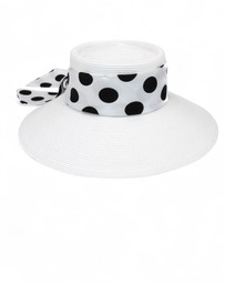 Morgan & Taylor - Francesca Racewear Droop Hat in White