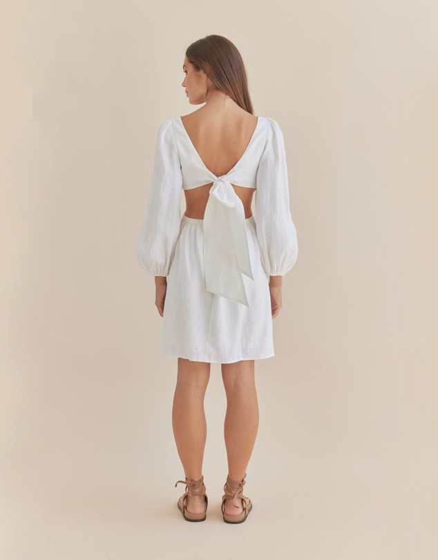 Amelius - Malva Linen Mini Dress