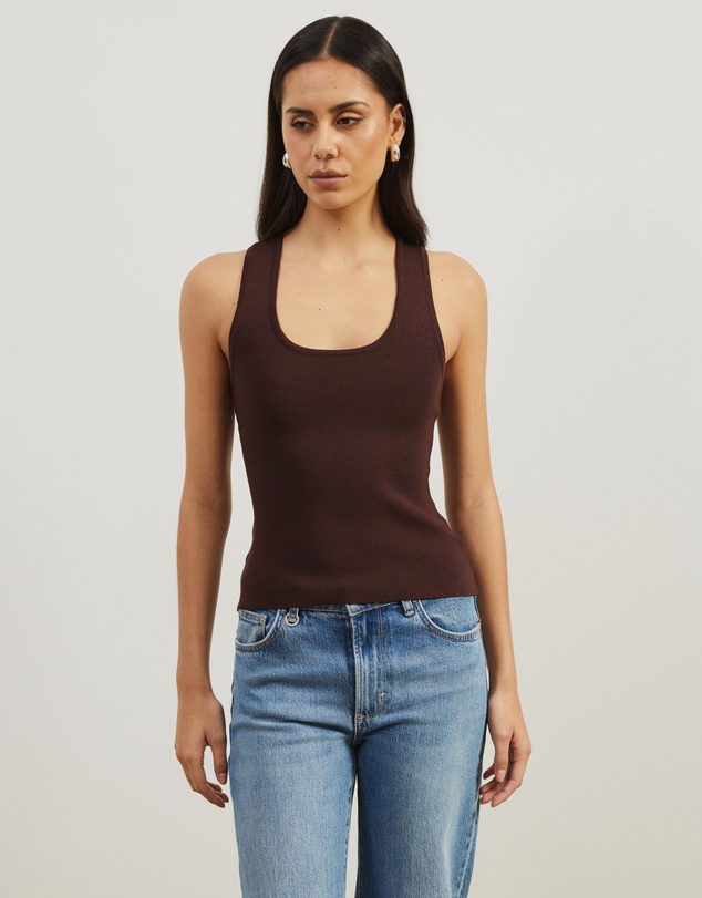 Atmos&Here - Sammy Racer Back Knit Top