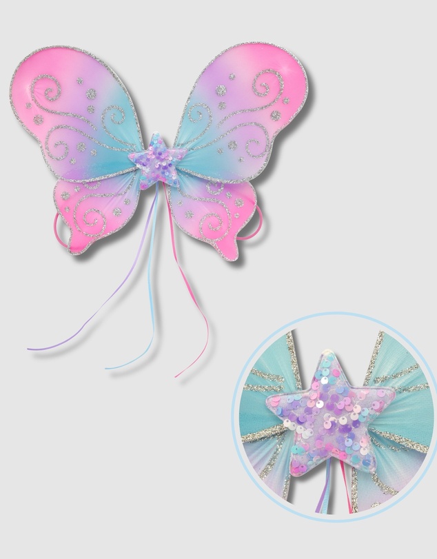 Pink Poppy - Fairy Magic Blue Party Dress Bundle