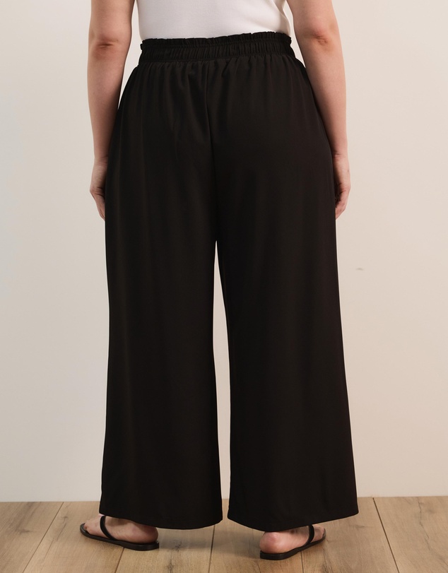 Atmos&Here Curvy - Flora Wide Leg Pants