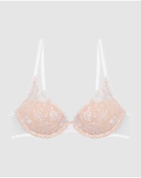 Passionata - Chloé Embroidered Lightly Padded Wired Plunge Bra
