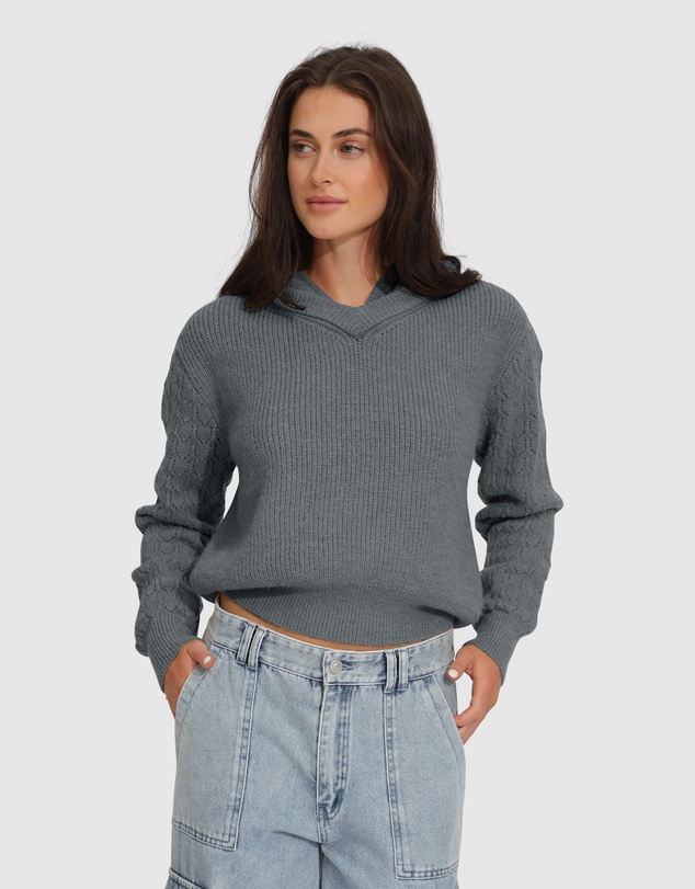 Belle & Bloom - On the Run Knitted Hoodie