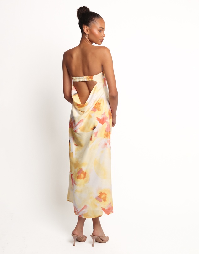 Petal & Pup - Hydra Maxi Dress - Yellow Floral