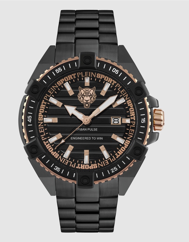 Plein Sport - PLEIN URBAN PULSE 47mm Black dial and Black bracelet