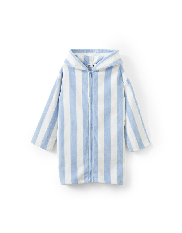 Cotton On Kids - Kids Zip Thru Hooded Towel