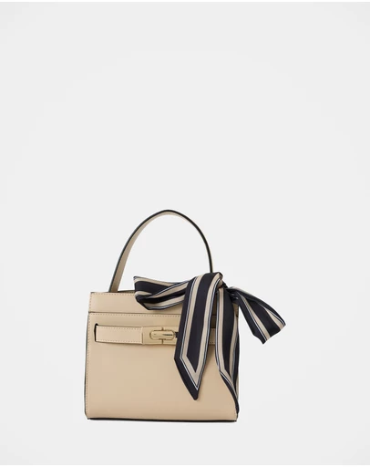 Forever New - Serin Small Lock Top Handle Bag