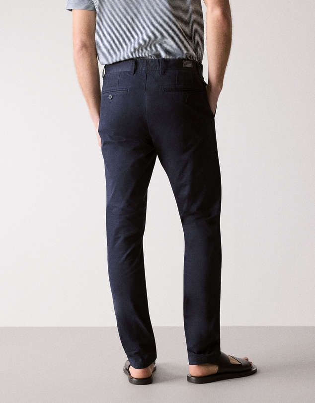 Trenery - Regular Chino Pant in Midnight Blue