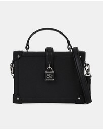 Karl Lagerfeld - K/Autograph Padlock Small Trunk Bag