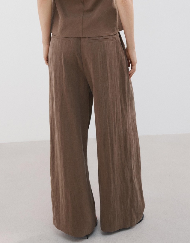 M.N.G - Straight Lyocell Trousers