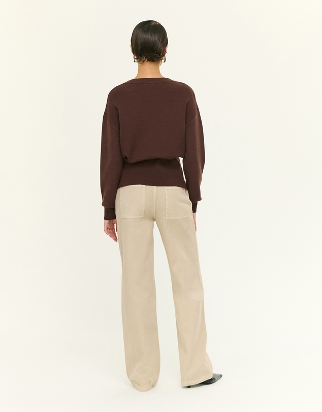 Staple the Label - Elvie Zip Knit Top