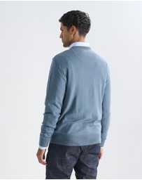 3 Wise Men - 3 Wise Men Driver Crew Neck - Cement