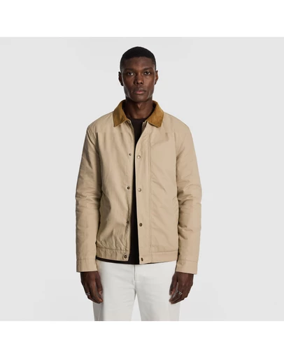 yd. - Fraser Contrast Collar Jacket