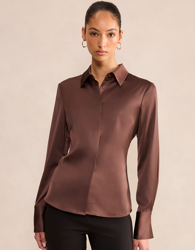Forever New - Gigi Fitted Cuffed Shirt